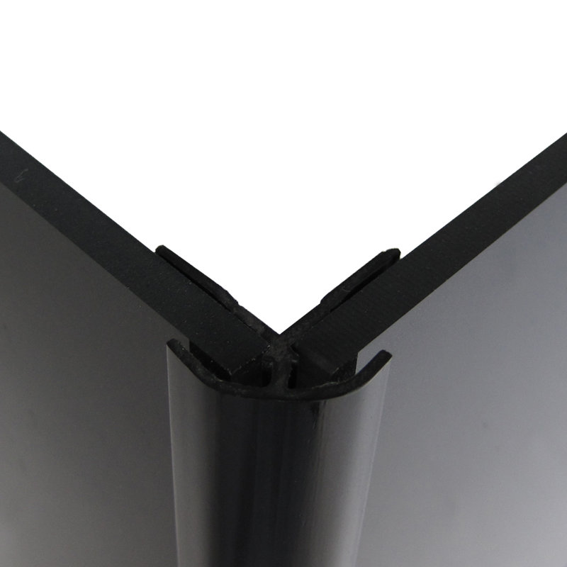 0.8" x 96" Wall Paneling in Black