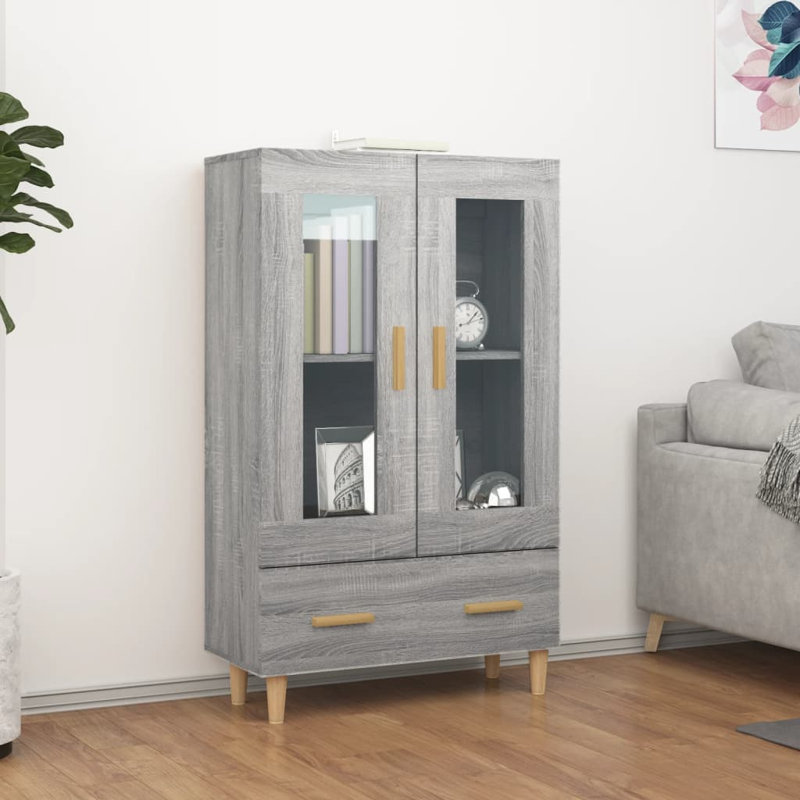 Joelliane Rectangle Accent Cabinet, Grey