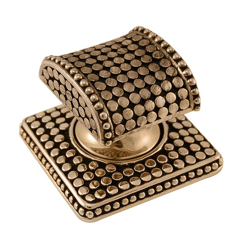 Tiziano Geometric Knob, Antique Gold
