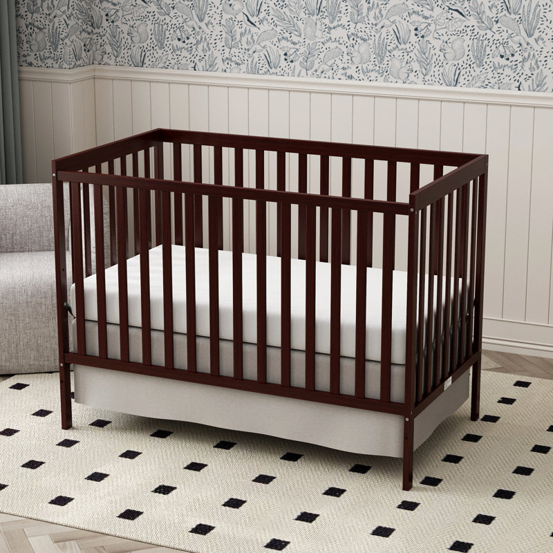 Lit de bébé convertible 5-en-1, Espresso