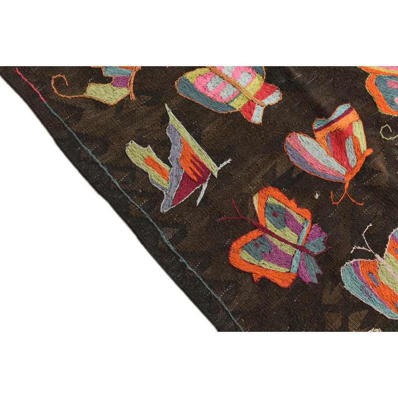 Tapis brun foncé Perry
