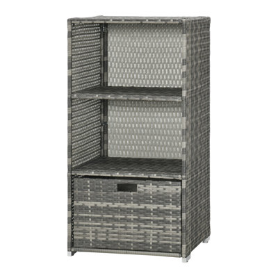 Porte-serviettes de piscine Outsunny Valet