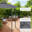 Pavillon de jardin 8 pi x 5 pi pour barbecue
