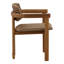 Alva Outdoor Dining Chair Light Brown
