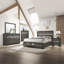 Table de chevet 3 tiroirs grise-2089106980