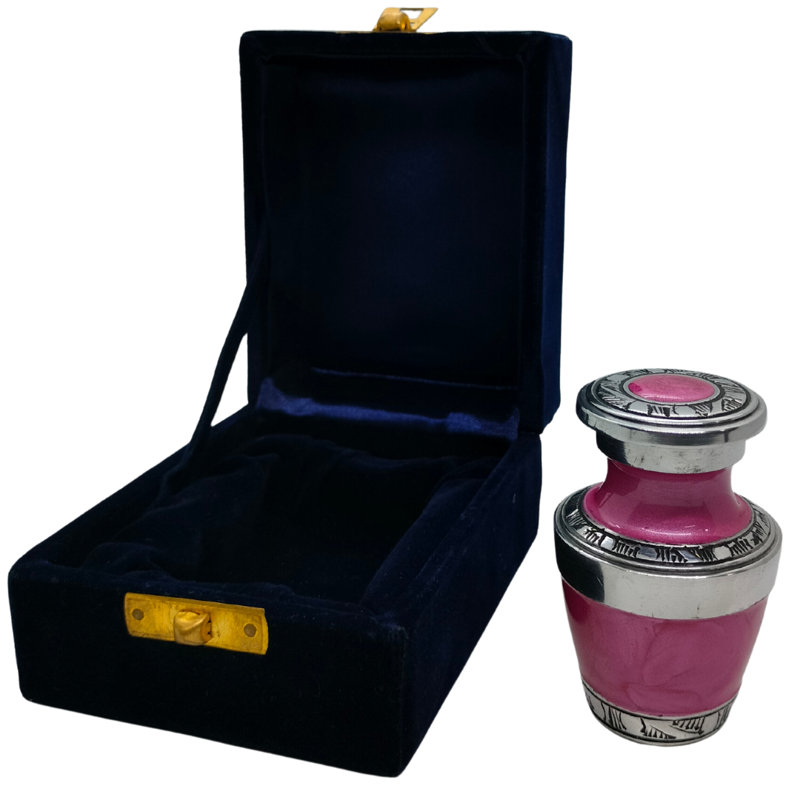 Ridan Handmade Mother of Pearl Keepsake, Pink