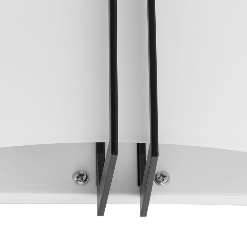 Beyard Steel Armed Sconce, Matte Black