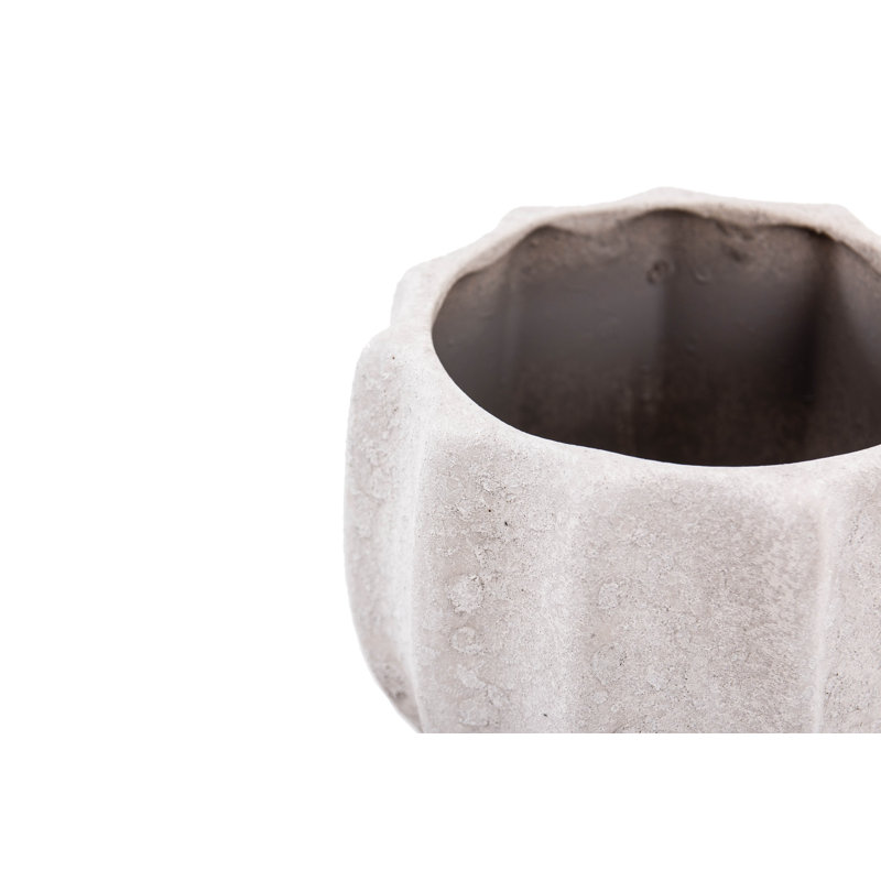 Stoltz Ceramic Pot Planter, 13cm H x 16cm W x 16cm D