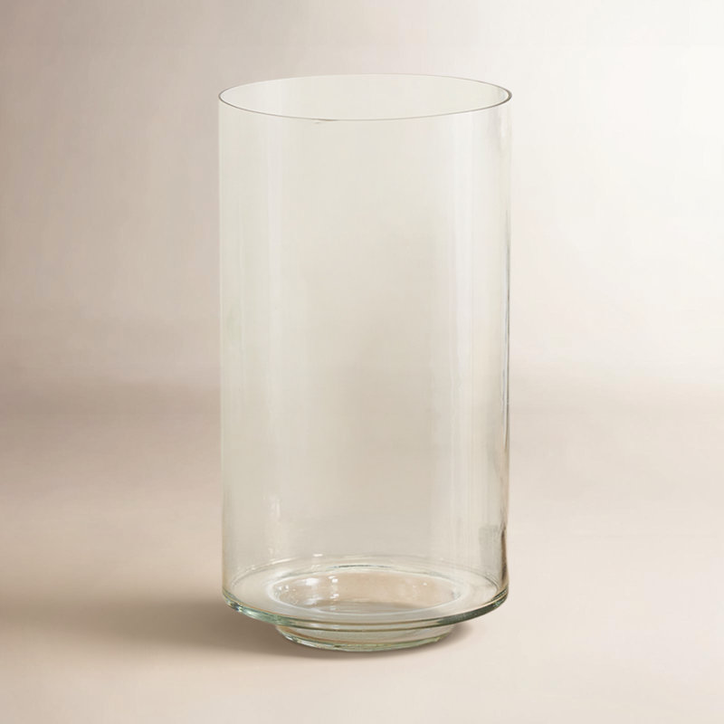Perry And Grey Glass Wide Vase