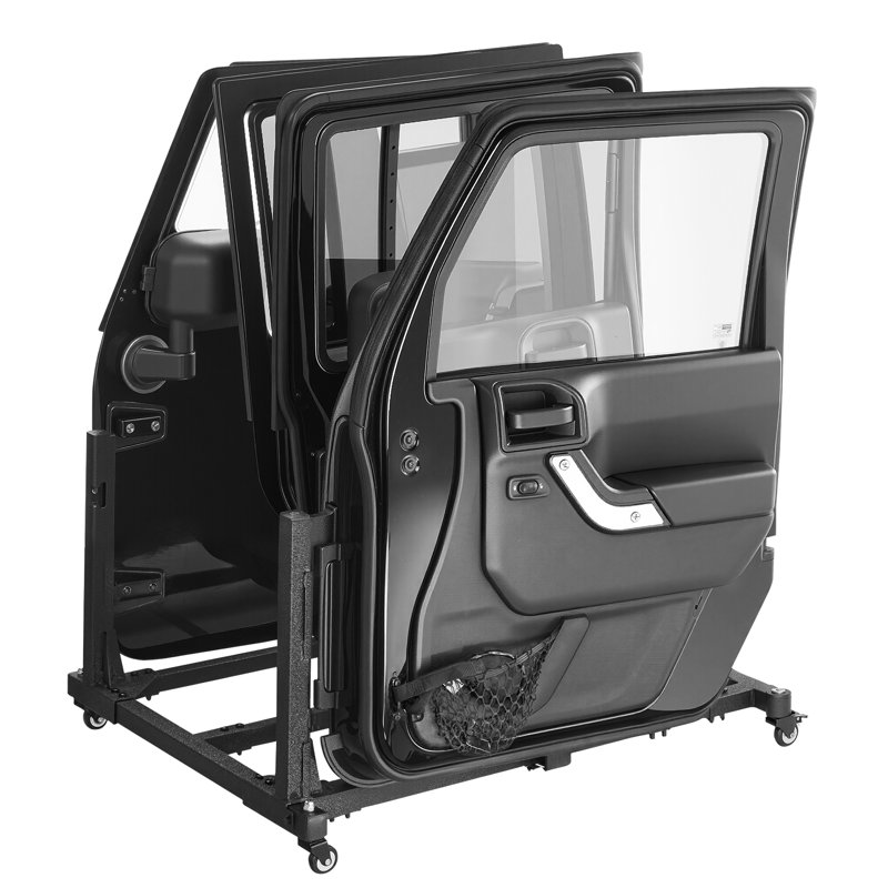 4 Doors Jeep Door Storage Cart for Jeep Wrangler JK JKU JL Gladiator