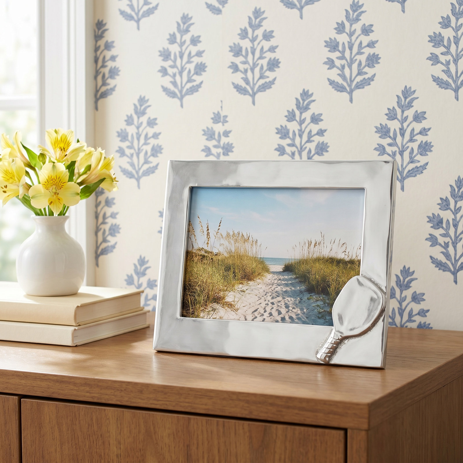 Sporting Life Aluminum Metal Picture Frame