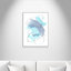 Pool Party 2 - Cadre flottant, reproduction d'art sur toile-46828122-46828124