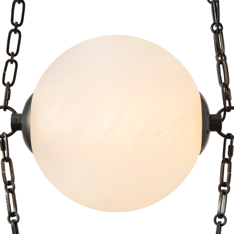 Petra  10-in Black dimmable LED Pendant, Oil Rubbed Bronze