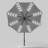Arlo 3m Cantilever Parasol with LED Light-835371971