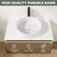 Meuble-lavabo mural 30 po avec lavabo en céramique et tiroir à fermeture en douceur-700934204-700934203