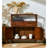 Retro Minimalist Accent Cabinet
