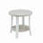 Contemporary Oval Wood Shelf 3-Piece Coffee Table Set