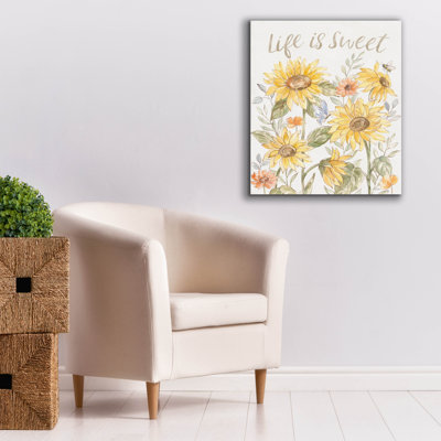 «Sunny Blooms 2» par Silvia Vassileva, art mural sur toile