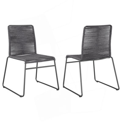 Chaise d'appoint empilable Jerome