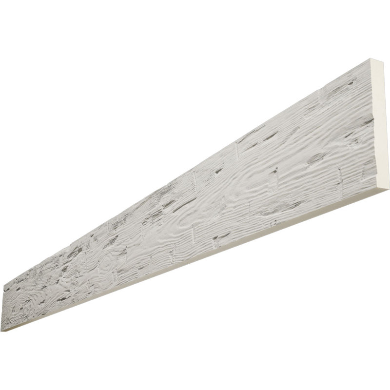 Planche de poutre en faux bois endurée à la main, Bois flottant, H 4 po x l 144 po x P 1 po