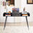 Mid Century Desk With USB Ports And Power Outlet, Modern Writing Study Desk With Drawers, Multifunctional Home Office Computer Desk-1933161361