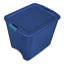 Boîte de rangement en plastique 26 gallons