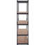 Étagère de rangement réglable à 5 niveaux, capacité de 2 000 lb, étagère de rangement robuste en métal, noire, L 36 po x l 18 po x H 72 po pour la cuisine-123166922