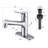 Modern Bathroom Sink Faucet with Pull-Out Sprayer and Pop-Up Drain-120650255