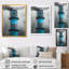 Monochromes bleu gris usine tour - usines murales salon d'art-1906064650-1906064701