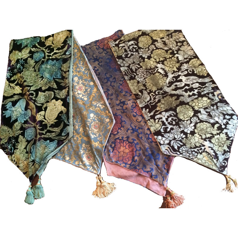 Velvet Table Runner, 48" x 16"