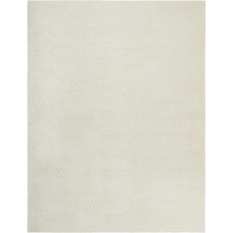 Tapis ivoire Sunny Shag, Rectangle 9 pi x 12 pi