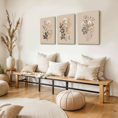 3 Piece Wrapped Canvas Print