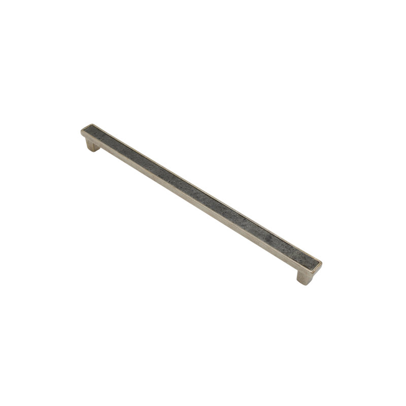 Bar / Handle Pull, White Bronze/Green