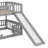 Low Bunk Beds, Kids Bunk Bed With Slide, Fence And Ladder, Wood Toddler Bunk Beds-1180852494-1189953101