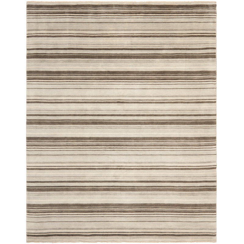 Tapis en laine tissé à la main Wesley, Rectangle 9 pi x 12 pi