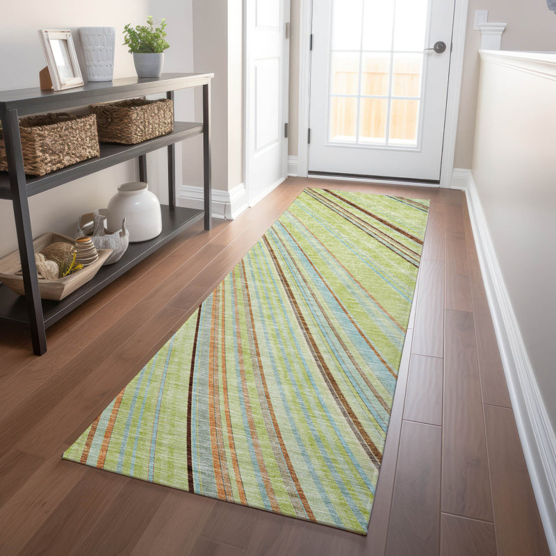 Tapis Chayden avec envers antidérapant, Tapis de couloir 2 pi 3 po x 7 pi 6 po