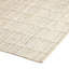 Grid Flatweave Jute Solid Color Area Rug in Bleached Grid Jute-328021048