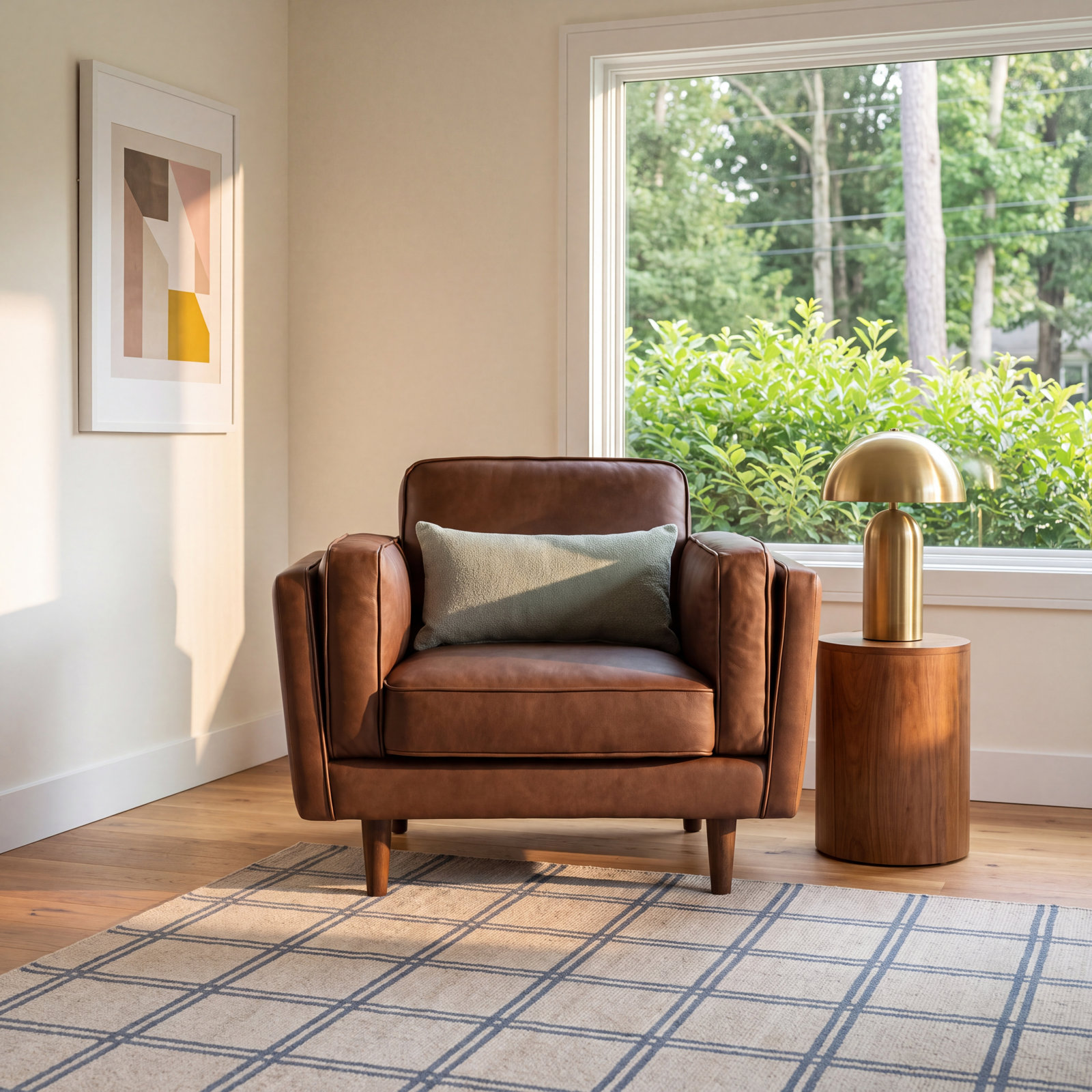 Noria Armchair, Brown