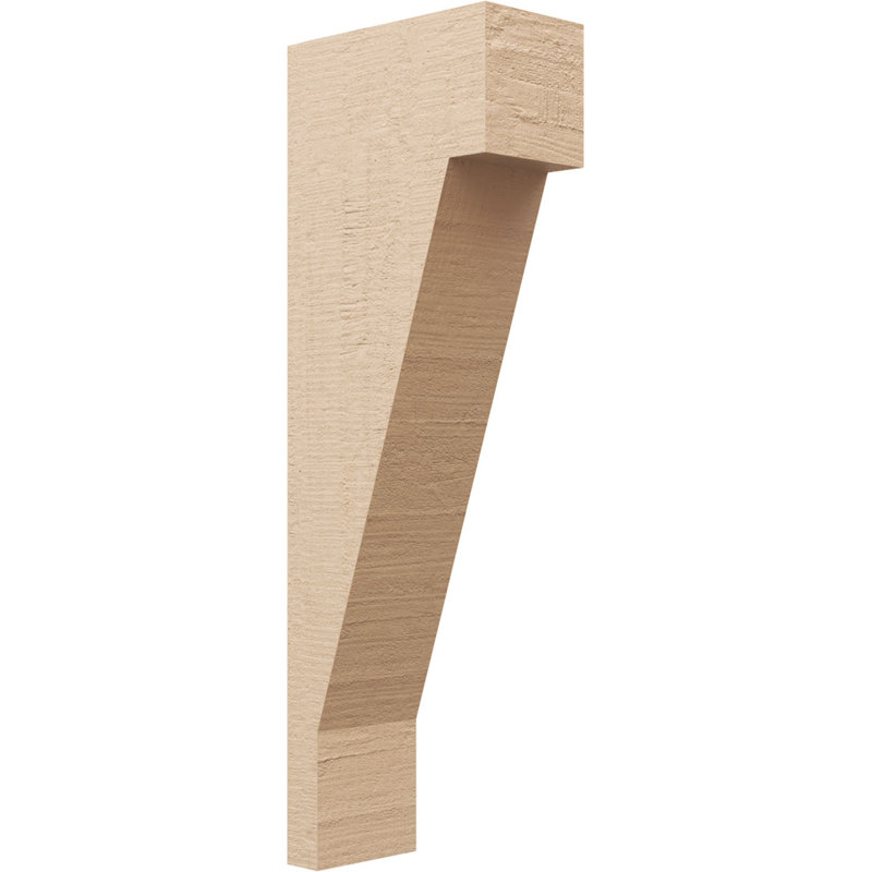 Bois de cèdre brut BurlingtonThane Corbel, apprêté brun clair Burlington, H 30 po x l 5 po x P 10 po