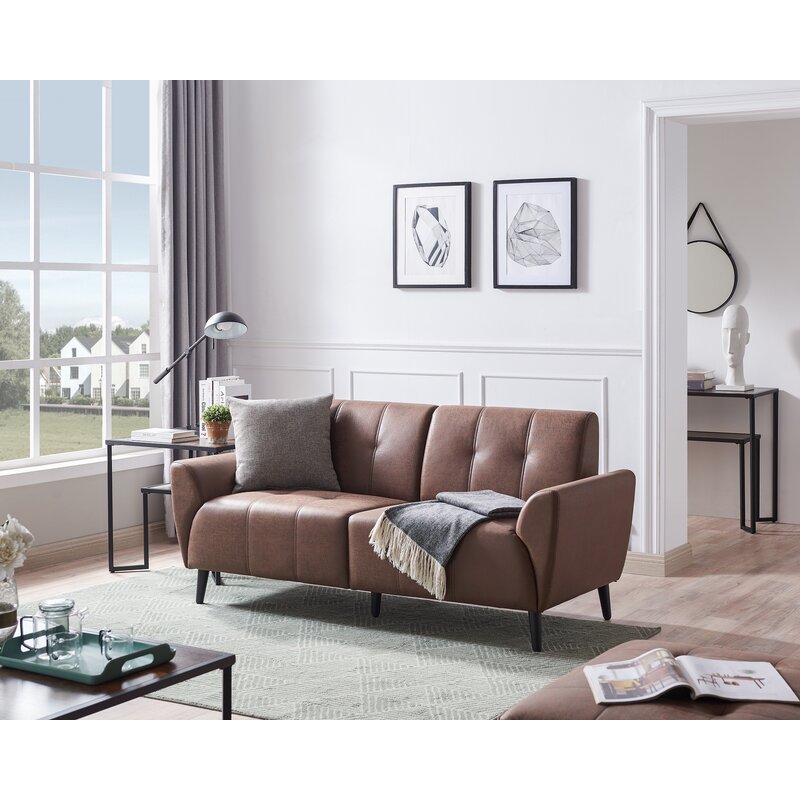 Corrigan Studio® 70.07'' Eucalyptus Wood Sofa | Wayfair