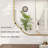 Bathroom Mirror, Modern Scalloped Corner Wall Mirror, 24 x 36 Anti-Rust Iron Frame & HD Glass Boho Rectangle Mirror for Vanity, Bedroom, Over Sink, Entryway-1861266596