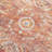 Anarhu Boho Damask Machine Washable Peach Area Rug-897433329
