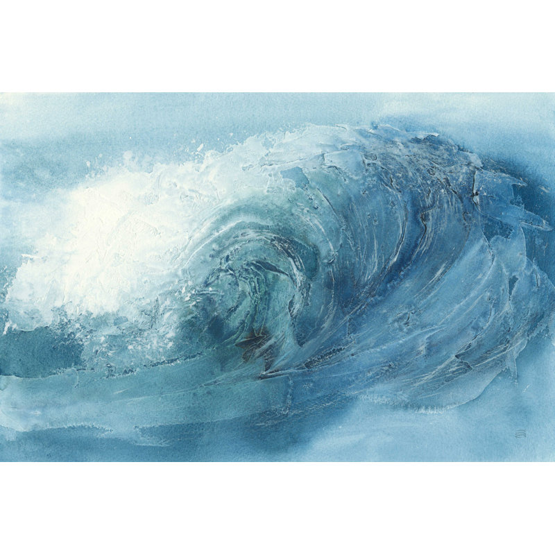 Eikichi " Waves VI " by Chris Paschke, 24" H x 36" W x 1.25" D