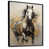 Black Floater Framed