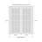 Sliding Closet Bypass Doors with hardware Quadro 4002 White Silk with Frosted Opaque Glass Sturdy Rails Moldings Trims Set Kitchen Lite Wooden Solid Bedroom Wardrobe Doors -64" x 84" (2* 32x84)-Frosted Glass-50038211