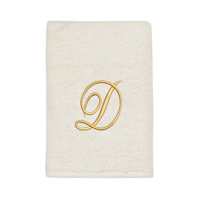 Winston Porter Zakaryan Hand Towel Letter D