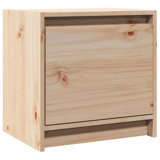 vidaXL 1/2x Solid Wood Pine Bedside Cabinets Nightstand Furniture Multi Colors