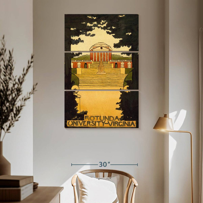 Masam Rotunda - University Of Virginia, 65" H x 42" W