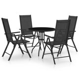 Lir Round 4 - Person 80Cm Long Dining Set