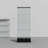 70.8" H Display Cabinet With Glass Doors And Drawer